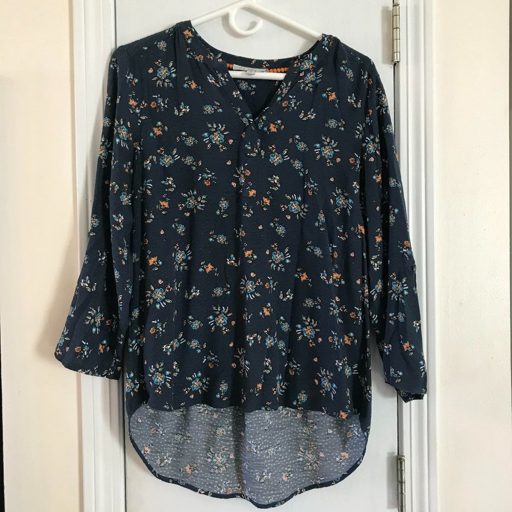 Pale Sky Henley Top